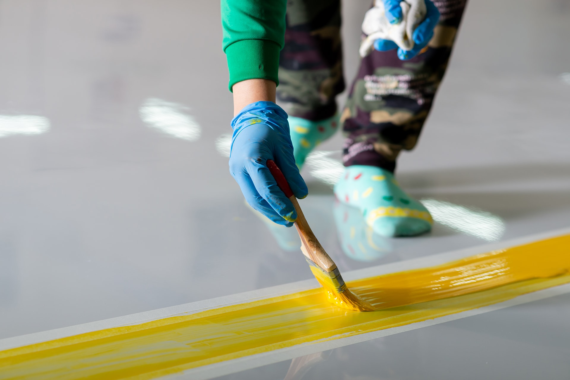 The optimum blend at all times: Pan milling for paints and floor coatings.